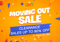 OST STORE MOVING OUT SALE
