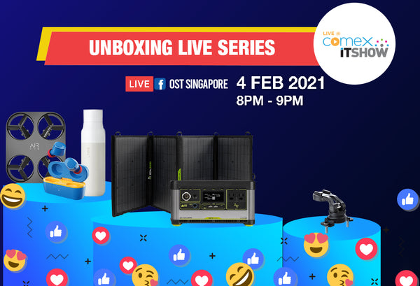 OSTSOME Comex and IT Show Unboxing Series February 2021