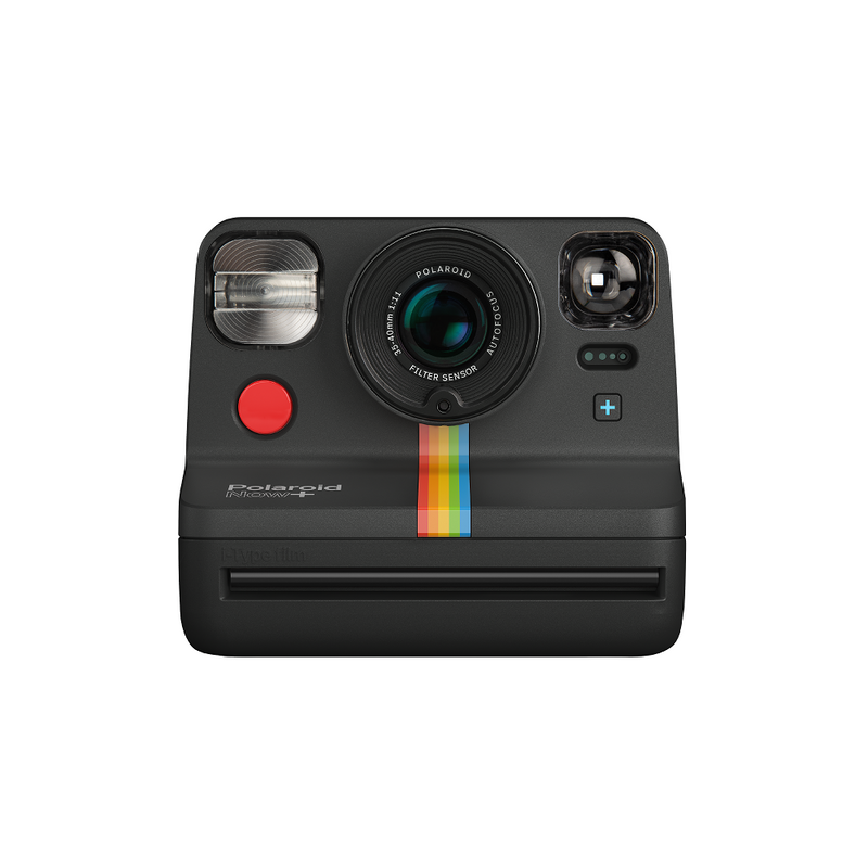 Polaroid Now+ Type Instant Camera Starter Kit (Polaroid Now+ & i-Type Colour Film + i-Type B&W Film + Photo Album Small)