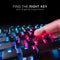 ROCCAT Vulcan 120 AIMO Tactile Mechanical Titan Switch, Full-size Gaming Keyboard with Detachable Palm Rest - Gunmetal