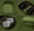 Skullcandy Bud Kit Protective Earbud Travel Case Limited Edition Olive 12 Moods