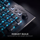 ROCCAT Vulcan 120 AIMO Tactile Mechanical Titan Switch, Full-size Gaming Keyboard with Detachable Palm Rest - Gunmetal