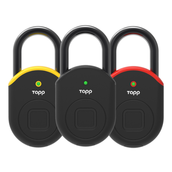 Tapplock Lite smart padlock with biometric fingerprint sensor