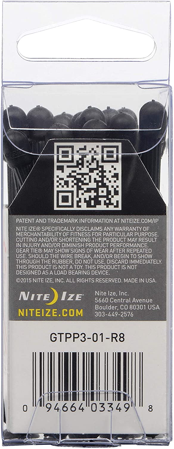 Nite Ize Gear Tie Pro Pack Various Size
