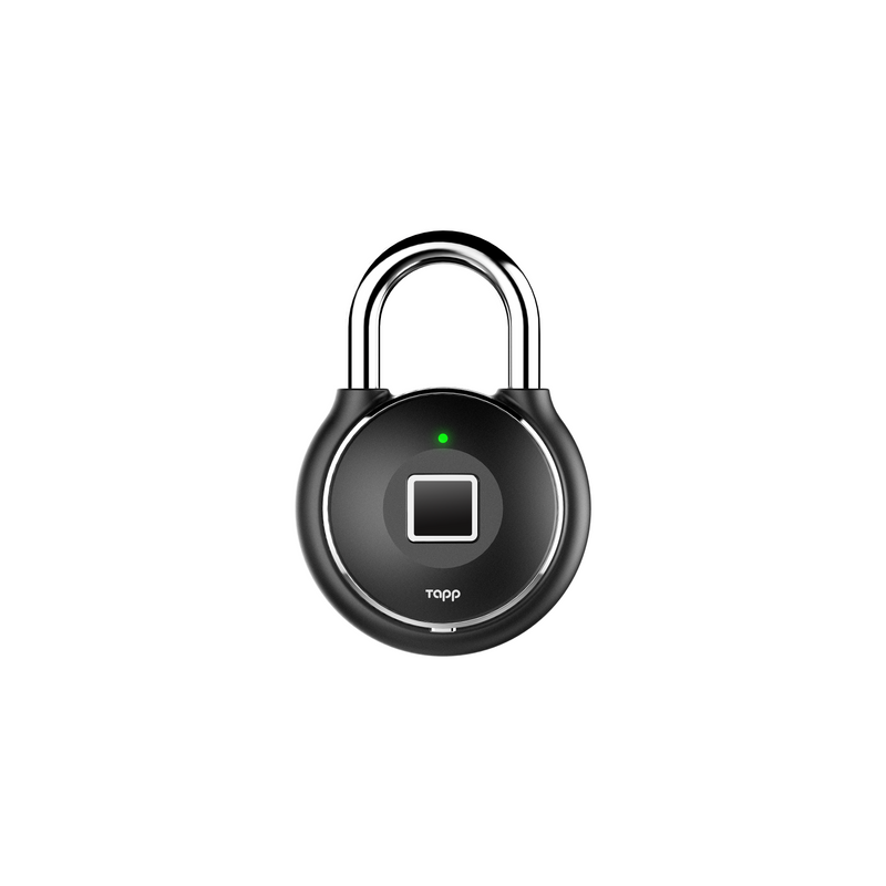 Tapplock One Plus smart padlock with biometric fingerprint sensor