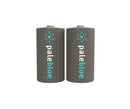 Pale Blue C USB Rechargeable Smart Batteries