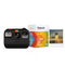 Polaroid GO Black Starter Kit with Color Film + Go Camera Case Black + GO Wrist Strap