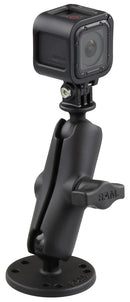 RAM® Drill-Down Mount with Universal Action Camera Adapter
