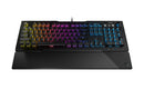 ROCCAT Vulcan 121 AIMO Linear Mechanical Titan Switch Full-size Gaming Keyboard with Detachable Palm Rest - Black