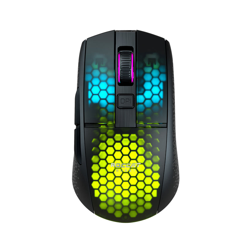 ROCCAT Burst Pro Air Lightweight Optical Wireless RGB Gaming Mouse