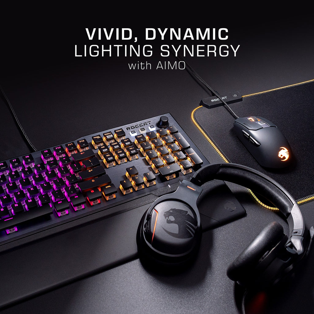 ROCCAT Vulcan 121 AIMO Linear Mechanical Titan Switch Full-size Gaming –  OSTsome