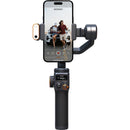 Hohem iSteady M6 Pro Kit 3-Axis Structure Smartphone Gimbal with Magnetic Fill light & Integrated with AI Tracking Module