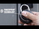 Tapplock One Plus smart padlock with biometric fingerprint sensor